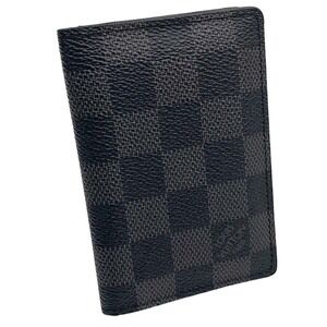 Louis Vuitton Organizer De Poche Wallet Graphite Black